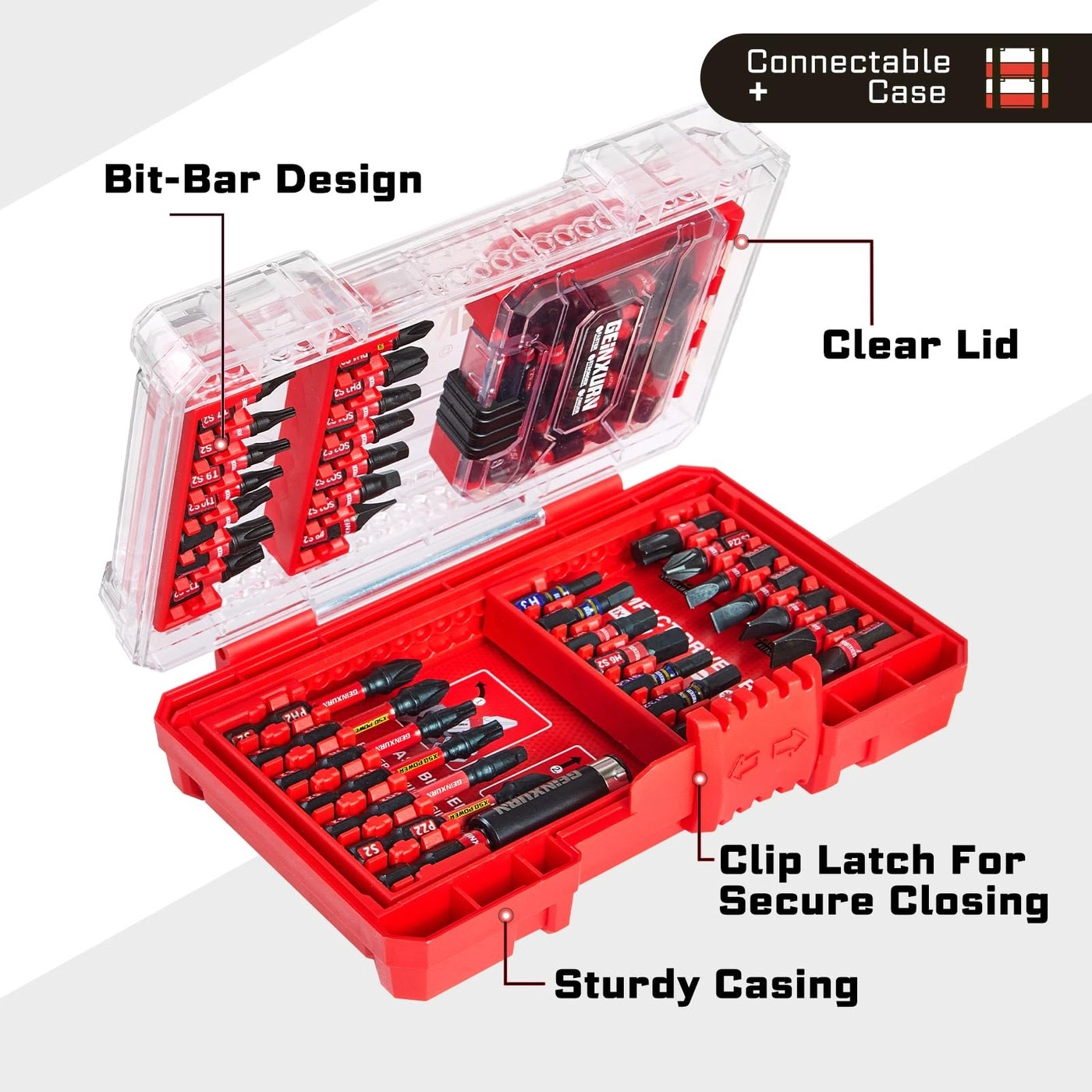 Impact Screwdriver Bits Set - 65Pieces