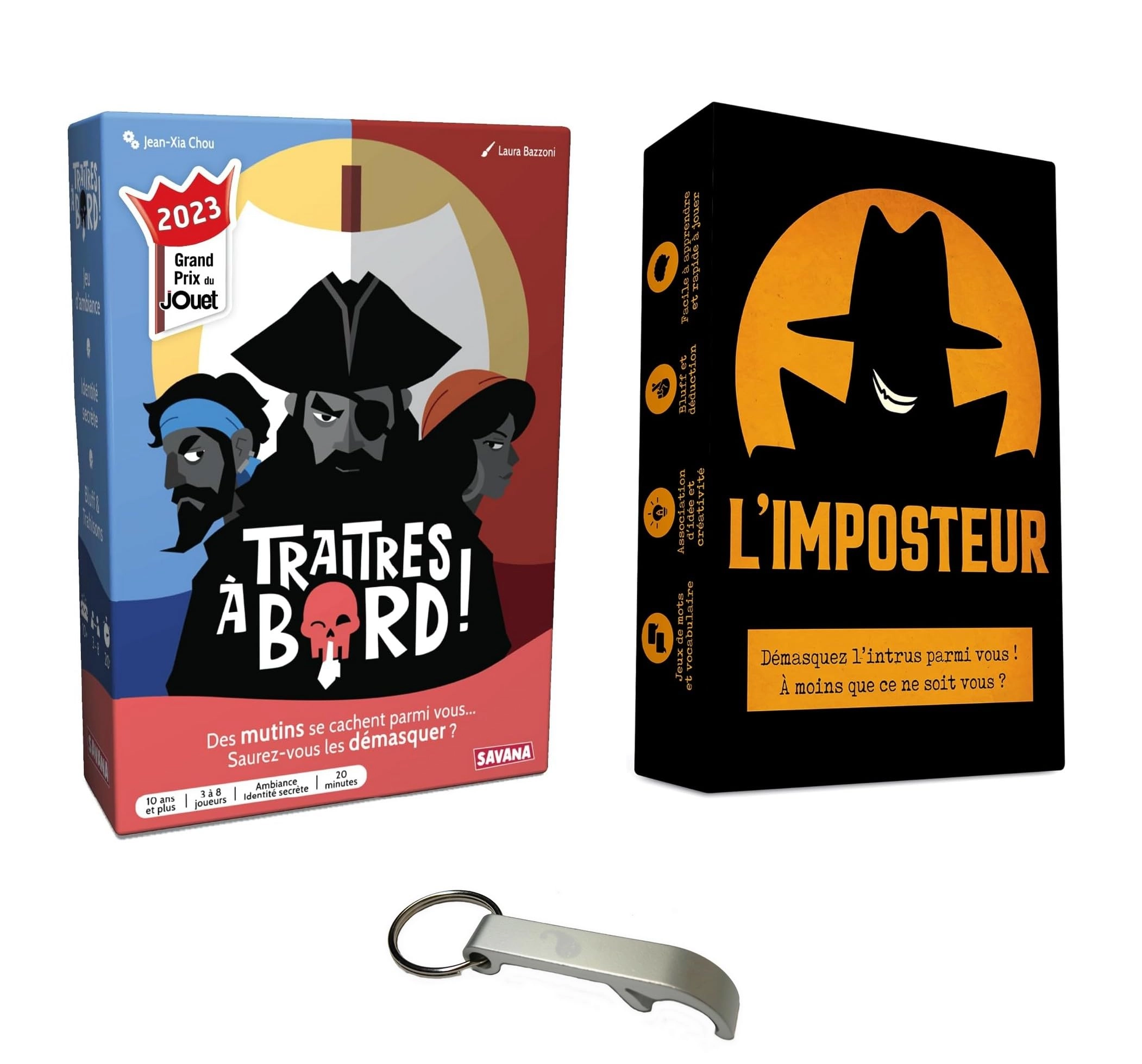 Splendor Duel + Moonlight: Territory of the Wolves + Bottle Opener (French)