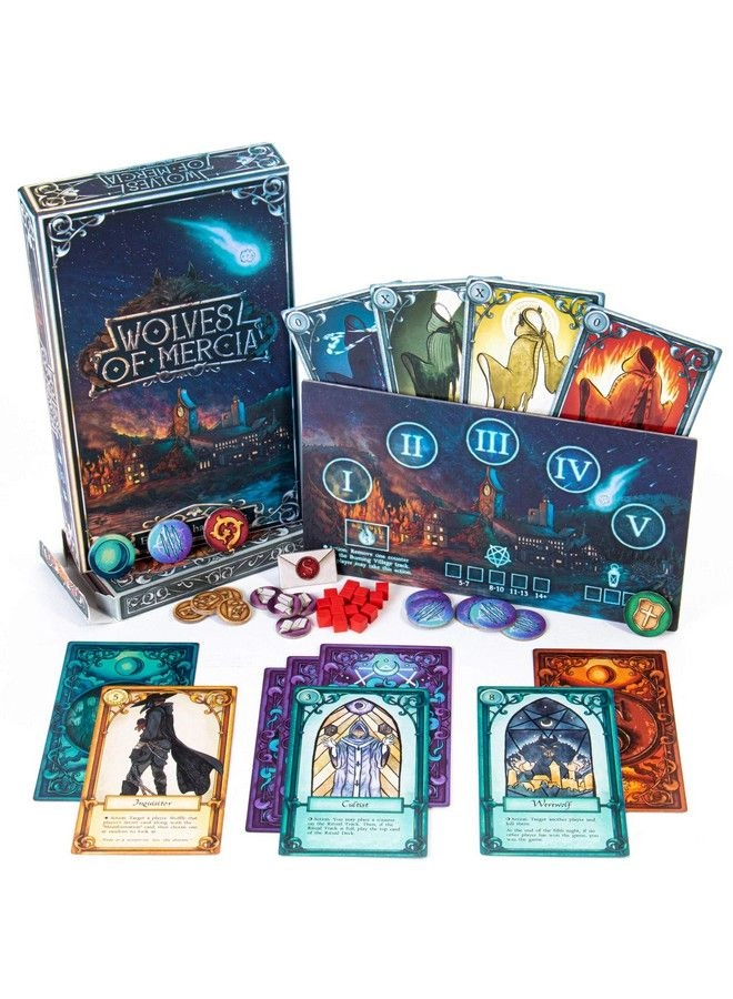 Brybelly Wolves Of Mercia - Ultimate Werewolf 49 Jumbo Tarot Cards