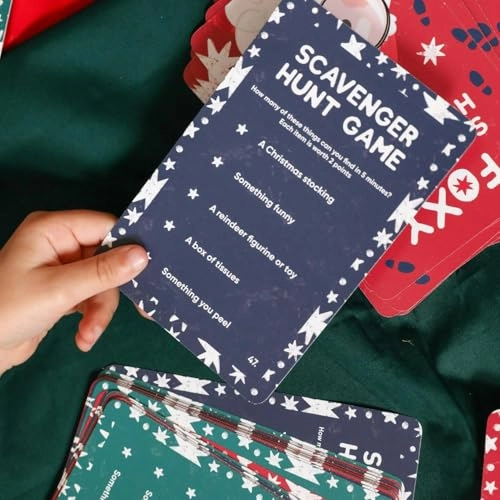 Scavenger Hunt Game Cards - 48 pieces English 3 years and up