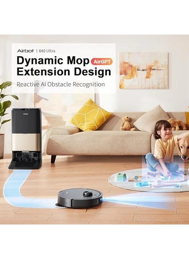 X40 Ultra - With Mop, HyperClean Dock