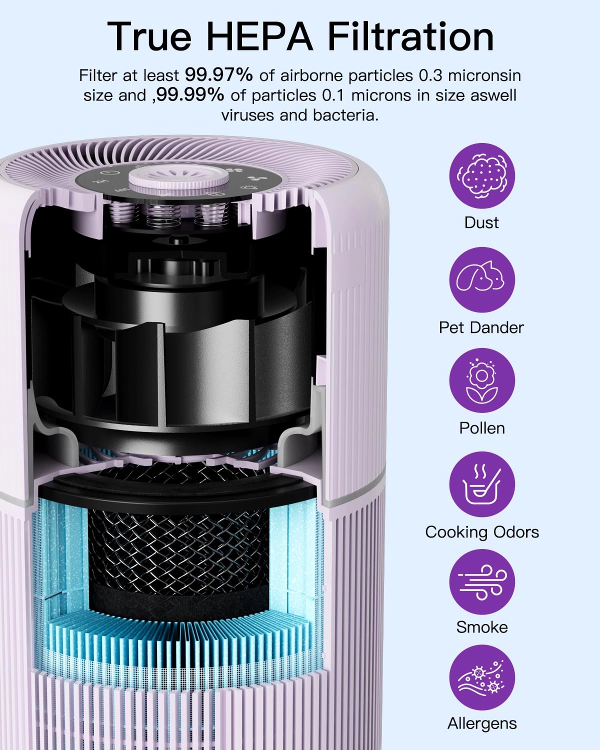 AP0601 - 2 Pack H13 HEPA