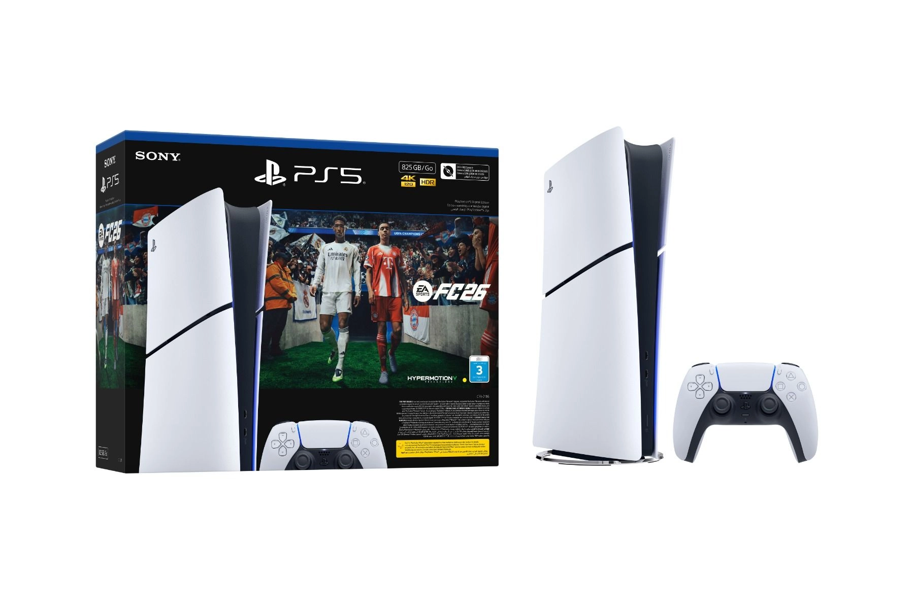 PlayStation 5 Digital Edition - 825GB Bundle