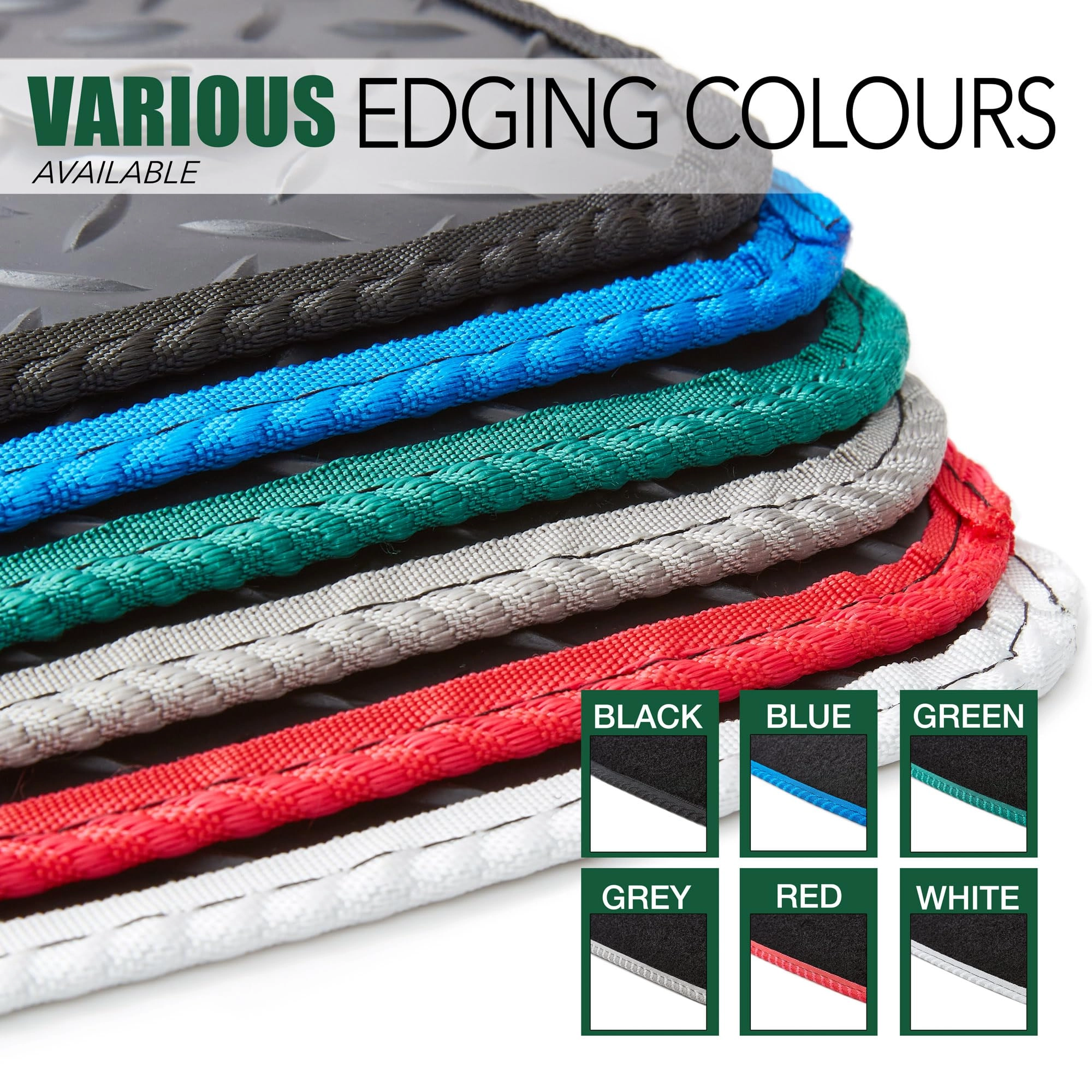 Car Floor Mats - Vauxhall Corsa F 2020 To Present Grey Edging