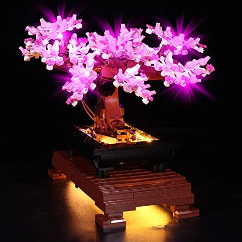 LED Light Set for Lego 10281 Bonsai Tree - pink USB