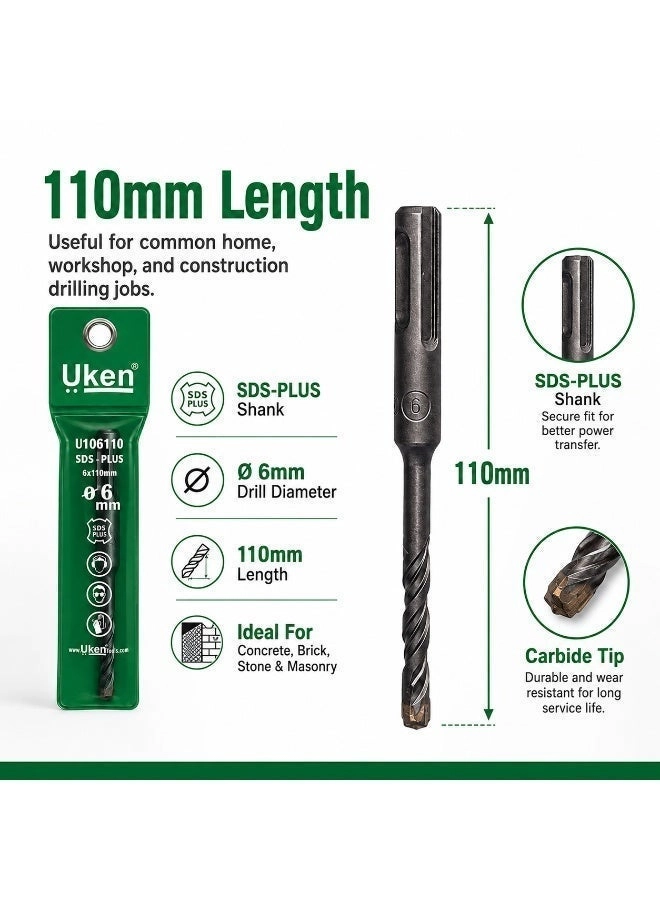 SDS Plus Masonry Drill Bit - 1 piece(s) 6mm