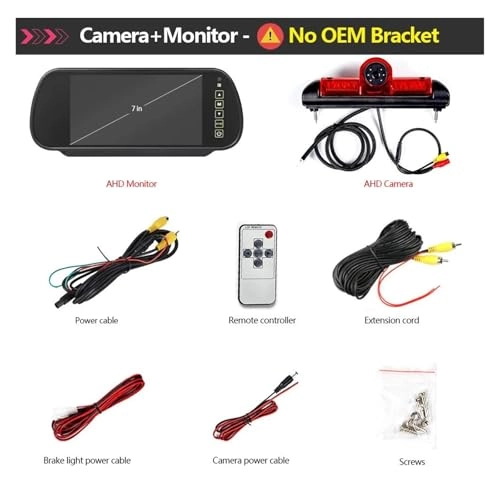 Universal Backup Camera - Night vision 720/1080 pixels