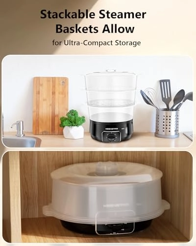 Electric Food Steamer - 13.7 Quarts