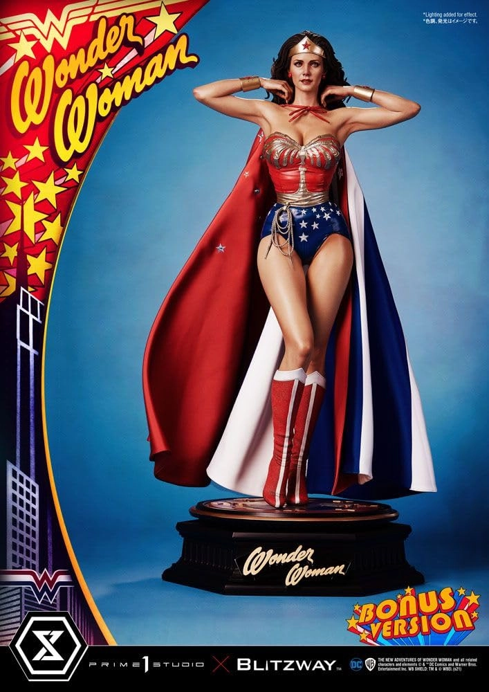 Prime 1 Studio Wonder Woman - Wonder Woman 1975 Figurine 1/3 Bonus Version (69 cm)