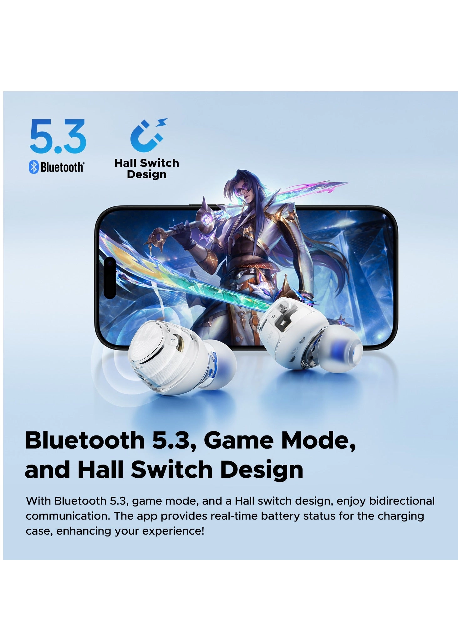 Clear Wireless Earbud