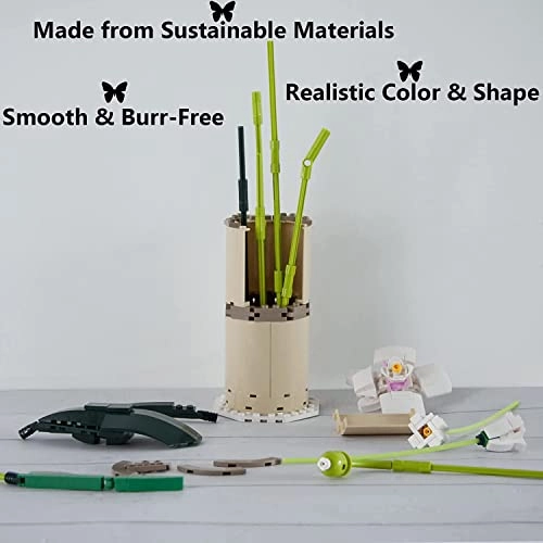 Flower Bouquet Building Kit Orchid - 588pcs