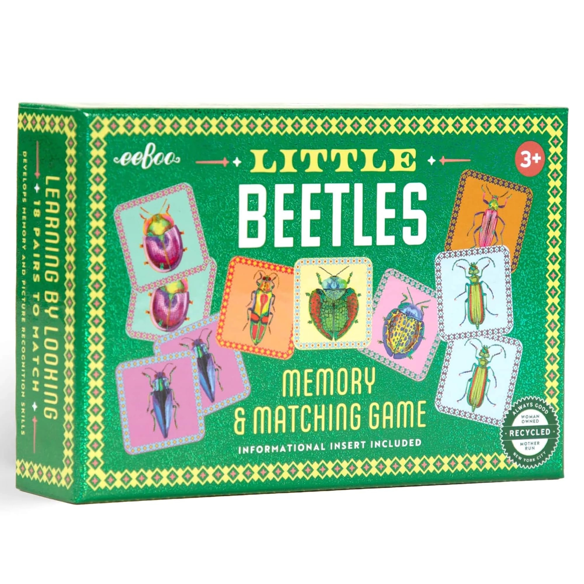 eeBoo Little Beetles - 3+ 36 pieces