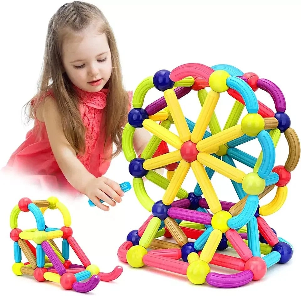 Magnetic Building Blocks - ABS Non-toxic Easy-connect
