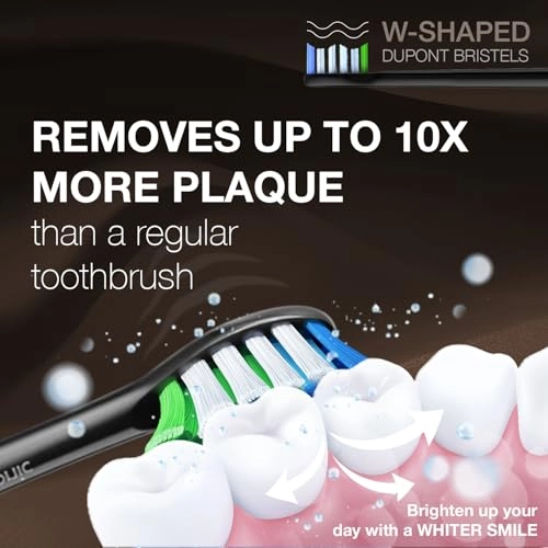 IntelliBrush - 50,000 VPM 8 Brush Heads Pressure Sensor