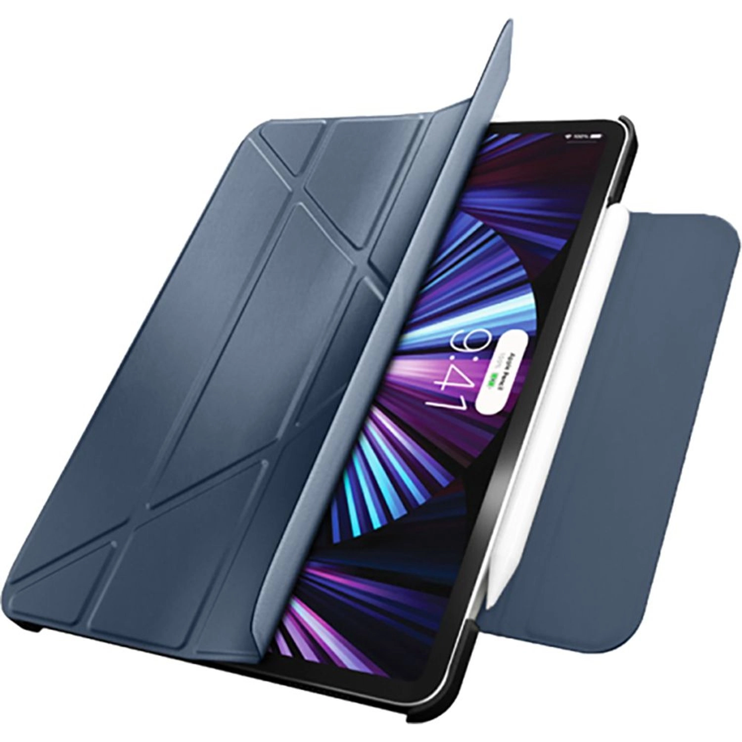 Tri-fold Folio Case with Pencil Slot for iPad 10.2-inch