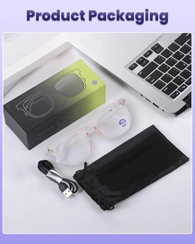 Smart Bluetooth Glasses - Touch Control Voice Control