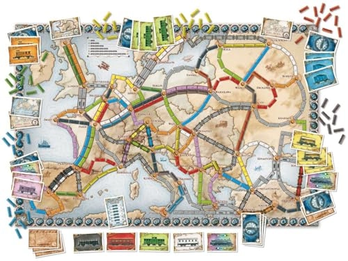 Ticket to Ride - Europe + Decaps (French)