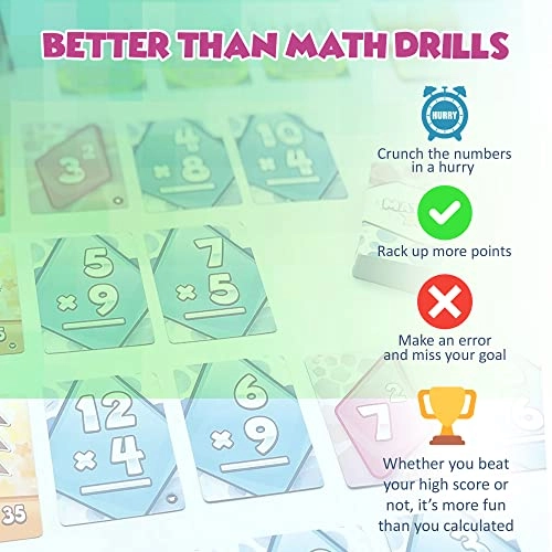 Math Rush 2: Multiplication & Exponents