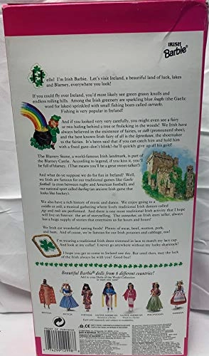 Barbie Dolls of The World - Ireland Collector Doll