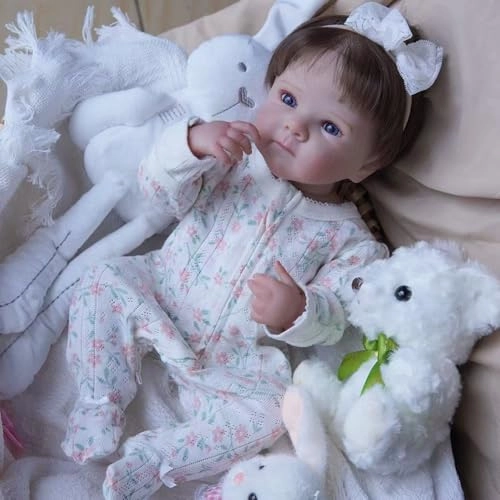 Reborn Baby Doll - 48 cm/18 inch Silicone Girl
