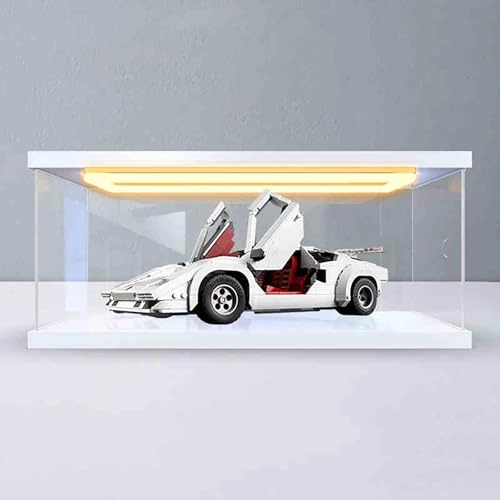 Display Box - 40 x 20 x 15 cm Walnut Backlight Model