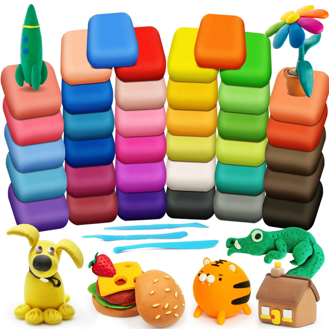 ZedPlay Magic Clay - 36 colors 3+ years