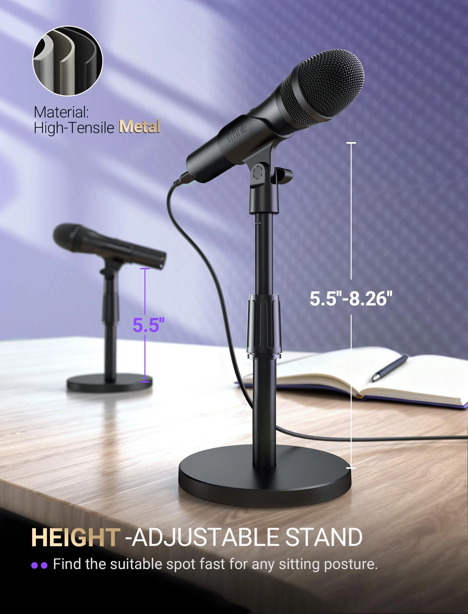 AmpliTank USB+XLR Microphone