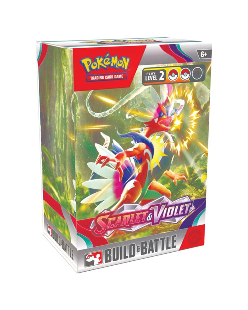 Pokémon Scarlet & Violet Build & Battle Box - 40-card deck 4 booster packs