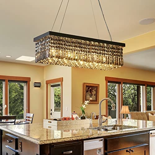 5-Lights K9 Crystal Chandelier