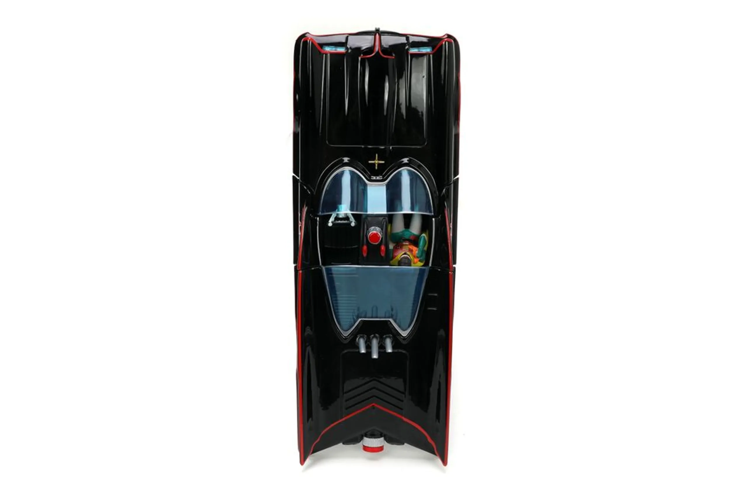 Batmobile 1966 - 1/24 19 cm + Batman + Robin + Joker + Penguin