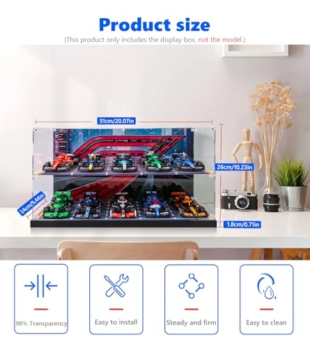 Lego Speed Champions Acrylic Display Case