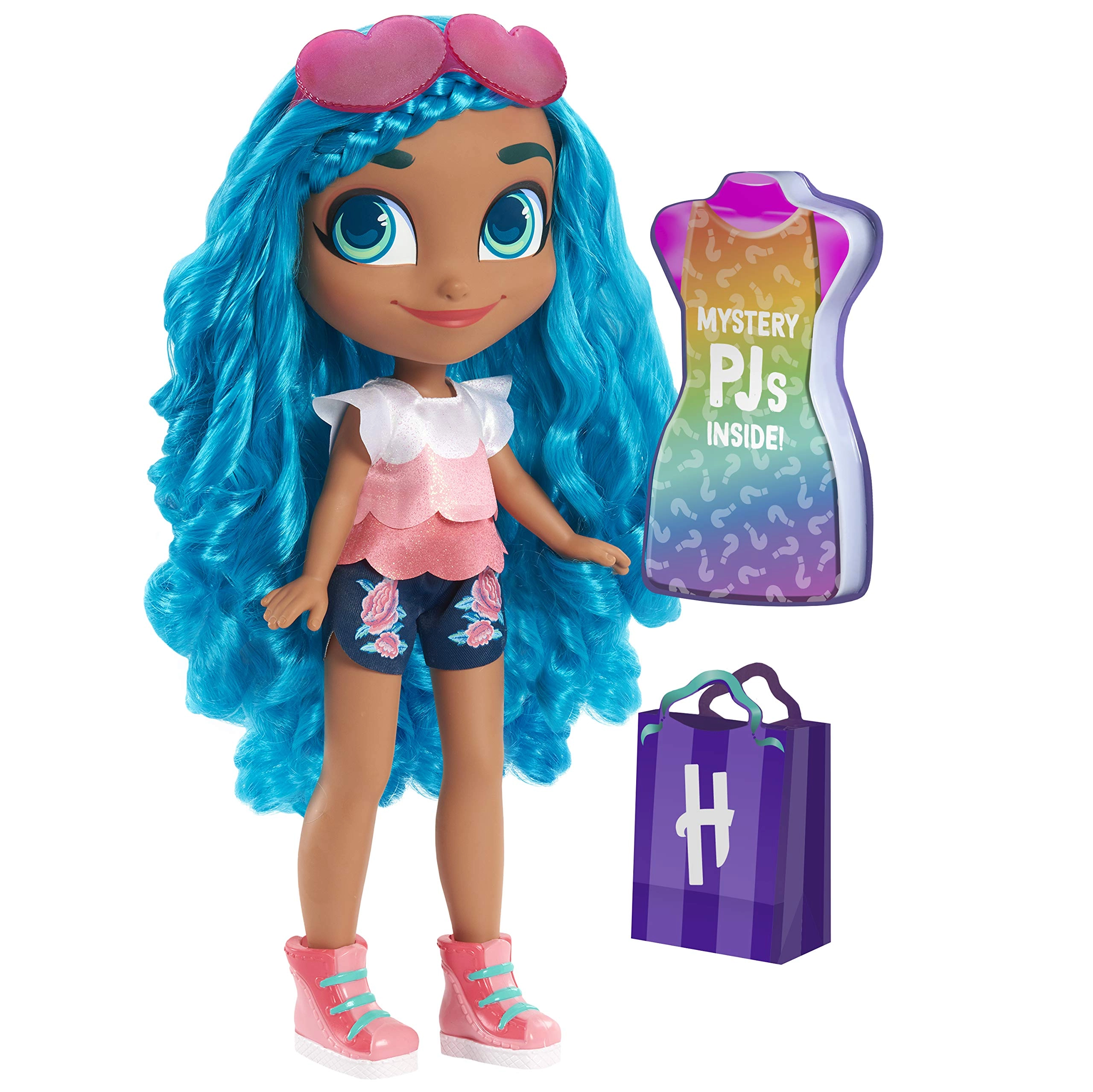 Just Play Noah Doll - 18-Inch Blue Hair Mystery Fashion Ages 3+