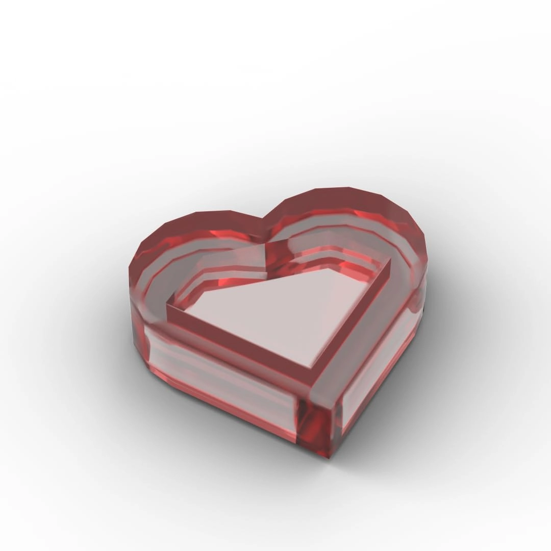 XYEIUGO 1X1 Heart - 39739