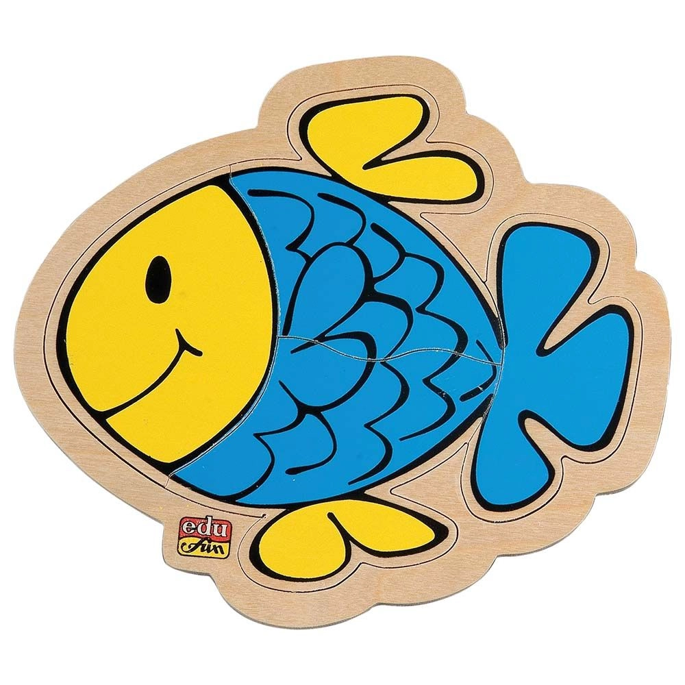 Find What Underneath Puzzle - Fish - Suitable for 6 months and above