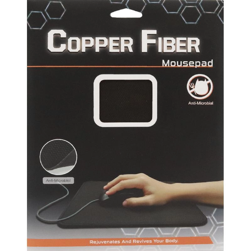 E-Century Copper Fiber Mouse Pad - 22x18 cm