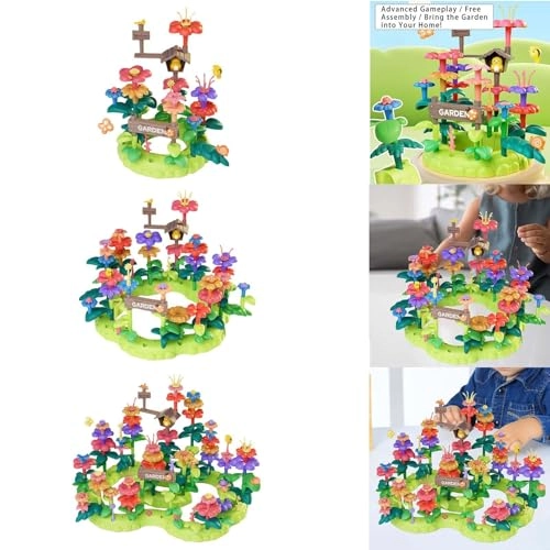 Growing Flower Blocks Playset - 3 years and up 1 pieces
