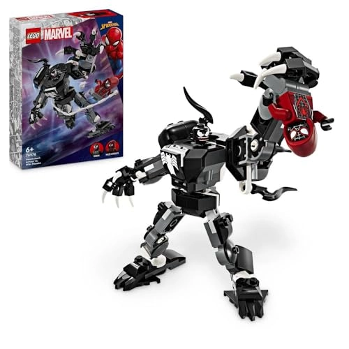 Marvel Venom Mech Armor Vs. Miles Morales