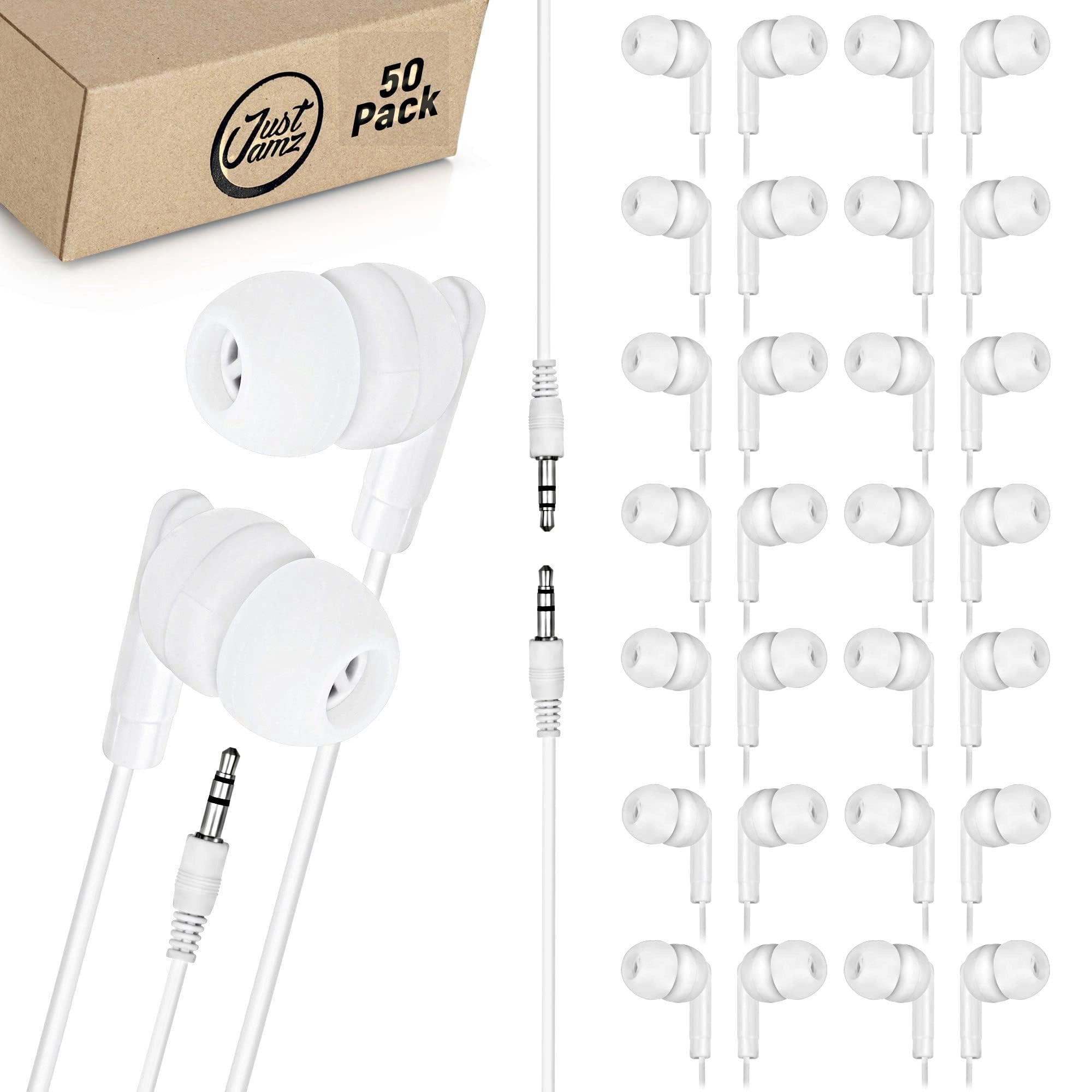 JustJamz Pearl Basic Wired Headphones Pack