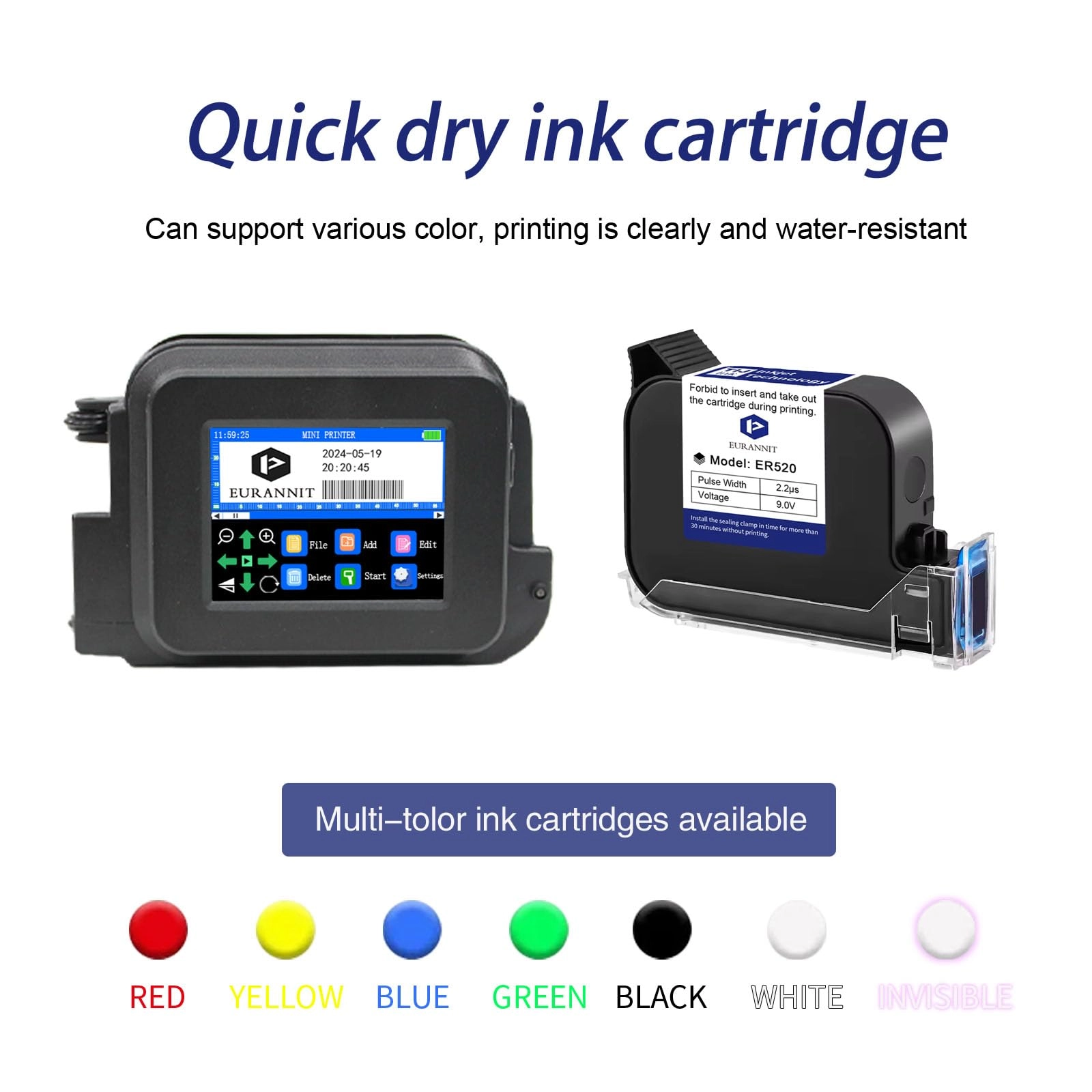 Mini Handheld Inkjet printer XMINI