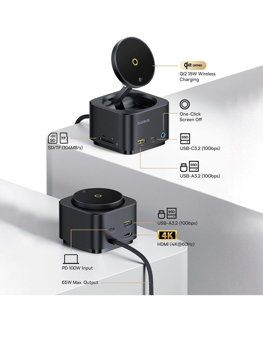 MagPro Series II - 15W Wireless 4K@60Hz HDMI 100W PD