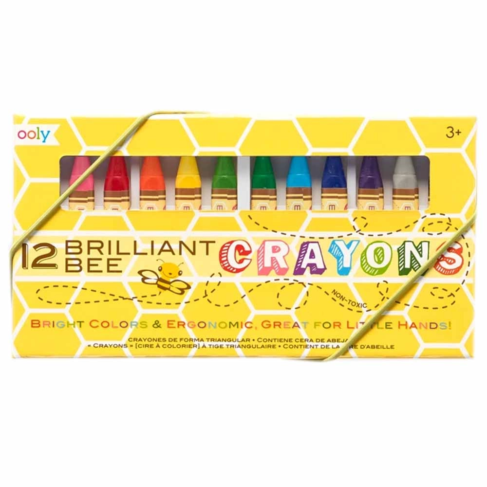 OOLY Brilliant Bee Crayons - 12 piece(s)