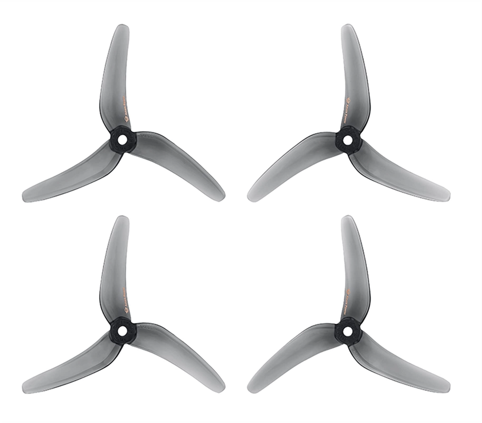 V2 5X4X3 3-Blade PC Propeller - 5inch 30Pairs Purple