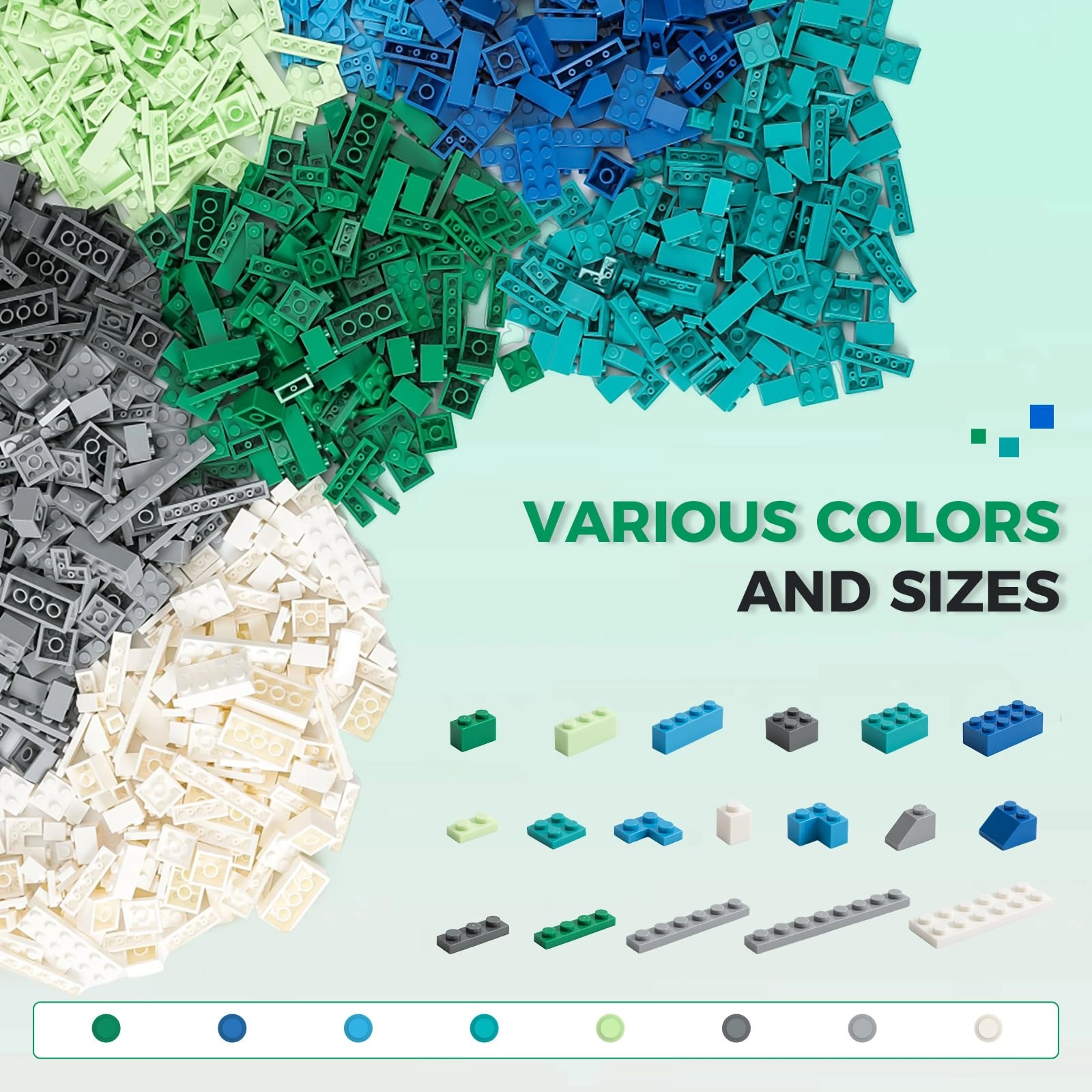 Building Bricks - 1500 pcs