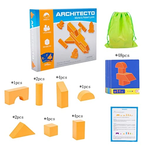 Architectural Building Blocks - 18 pcs