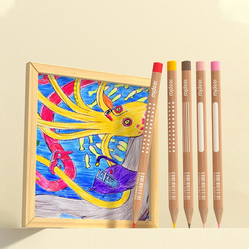 Vibrant Coloring Pencils - 36 pcs