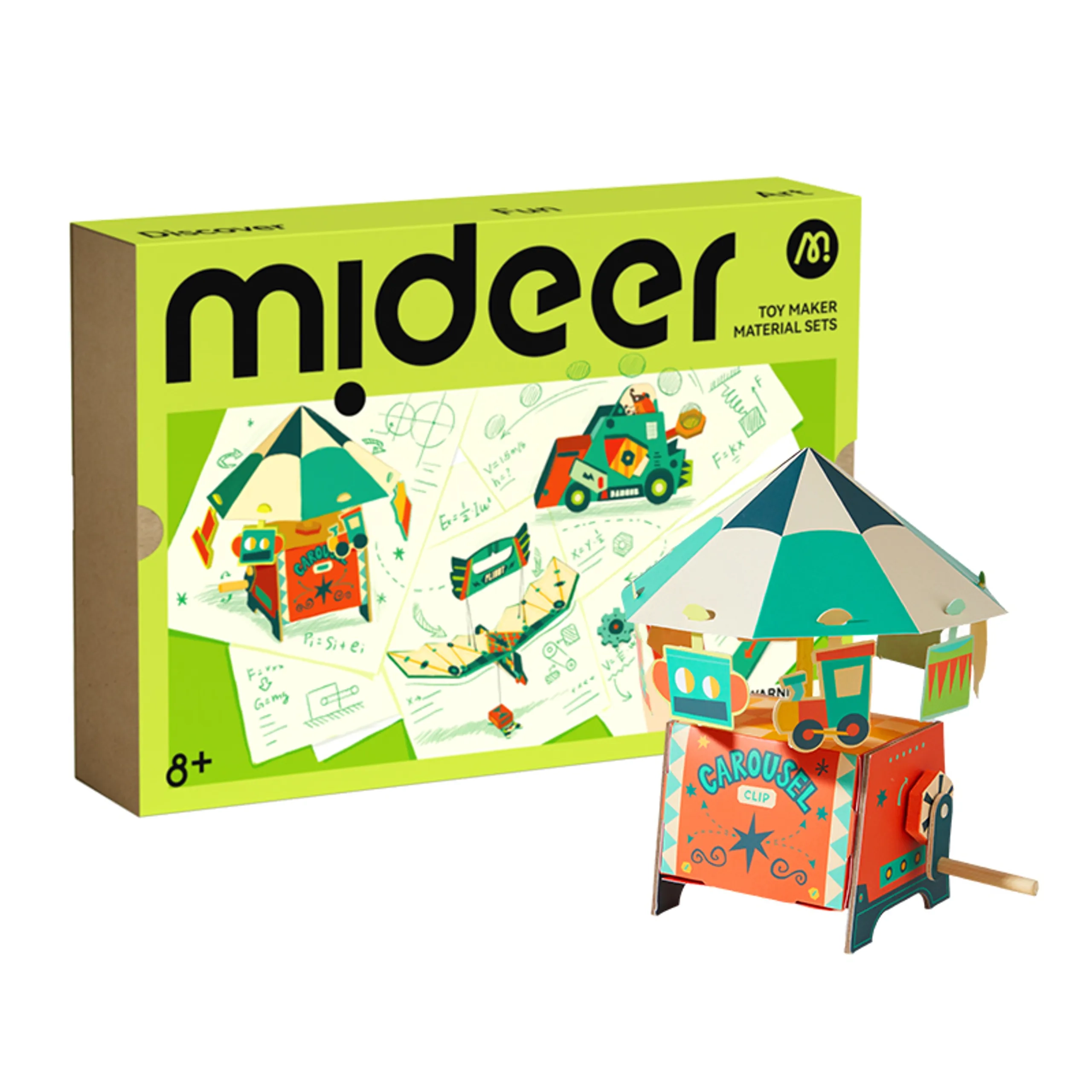 MIDEER DIY Toy Maker Material Craft Set Mechanics - 8+ years