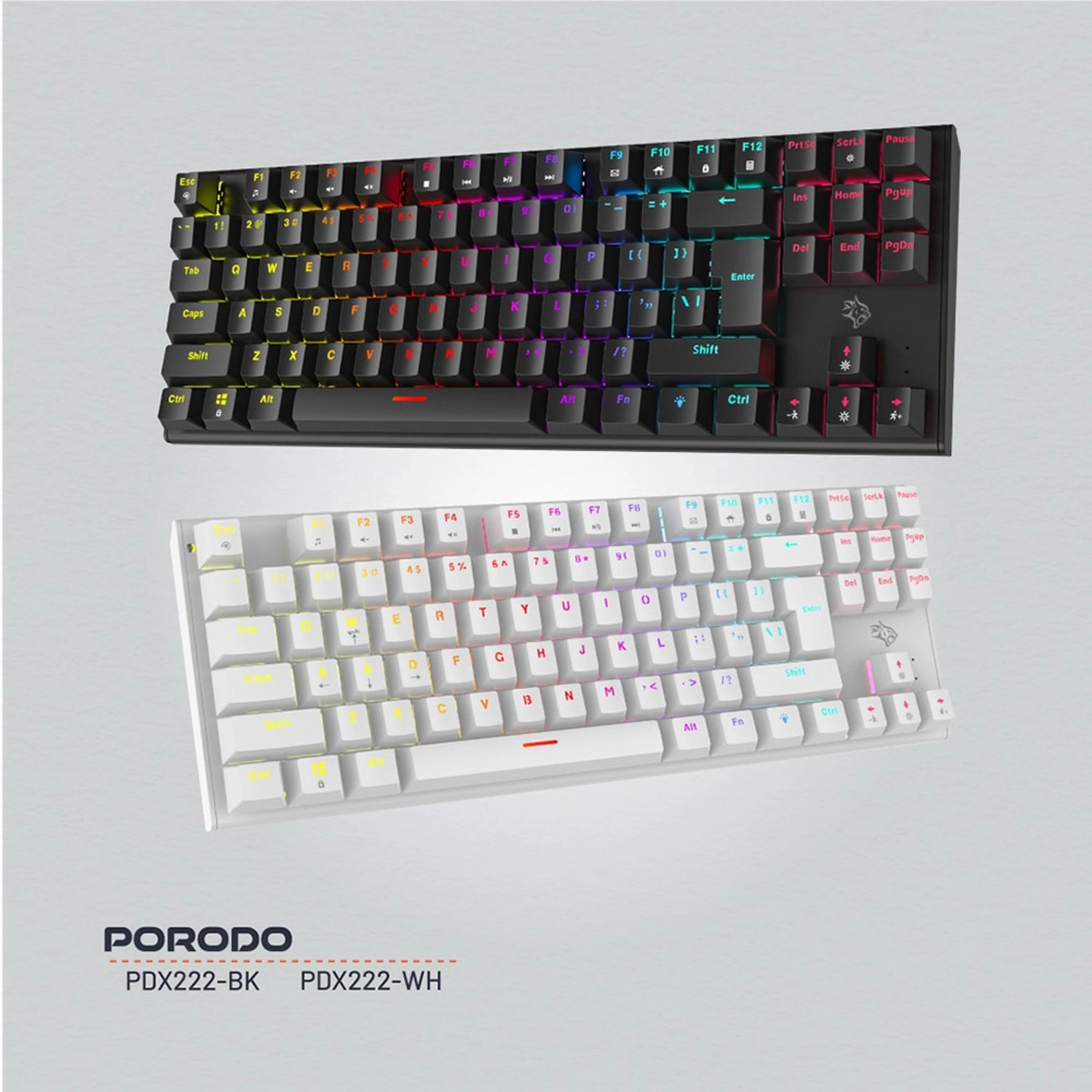 61 Keys Pudding Mechanical Keyboard - EN/AR Wired