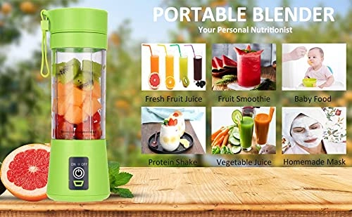 Portable Juicer Mixer Grinder - 380 ml