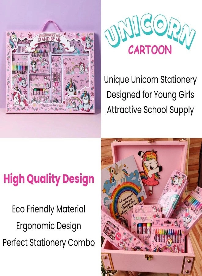 Unicorn Stationery Set - 5 Pcs Gift Pack