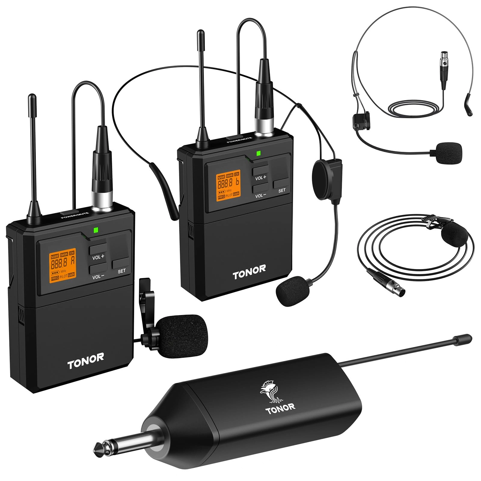 Tonor TW632 - 2 x Bodypacks UHF